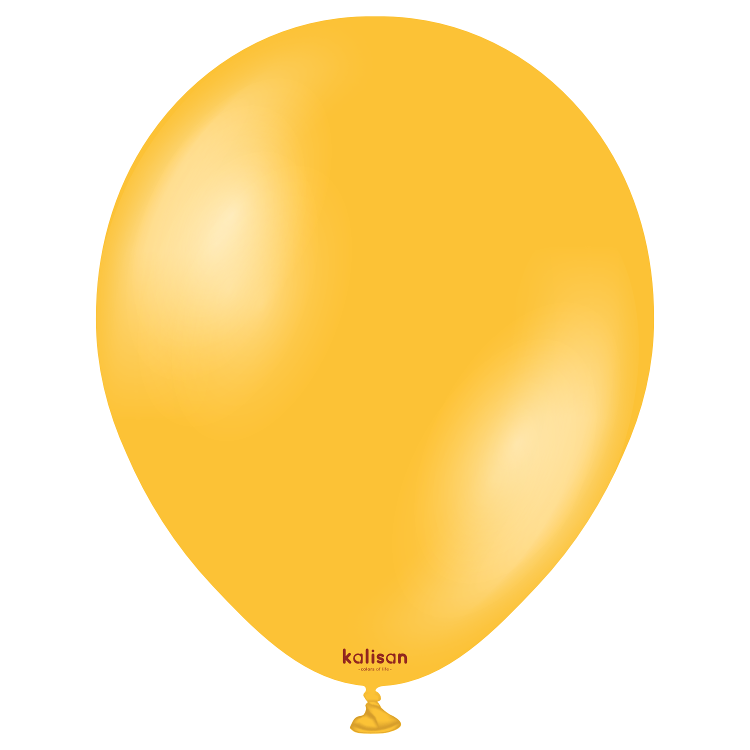 Kalisan 11'' Metalik Balon Altın Başak ( Goldenrod ) 50'li
