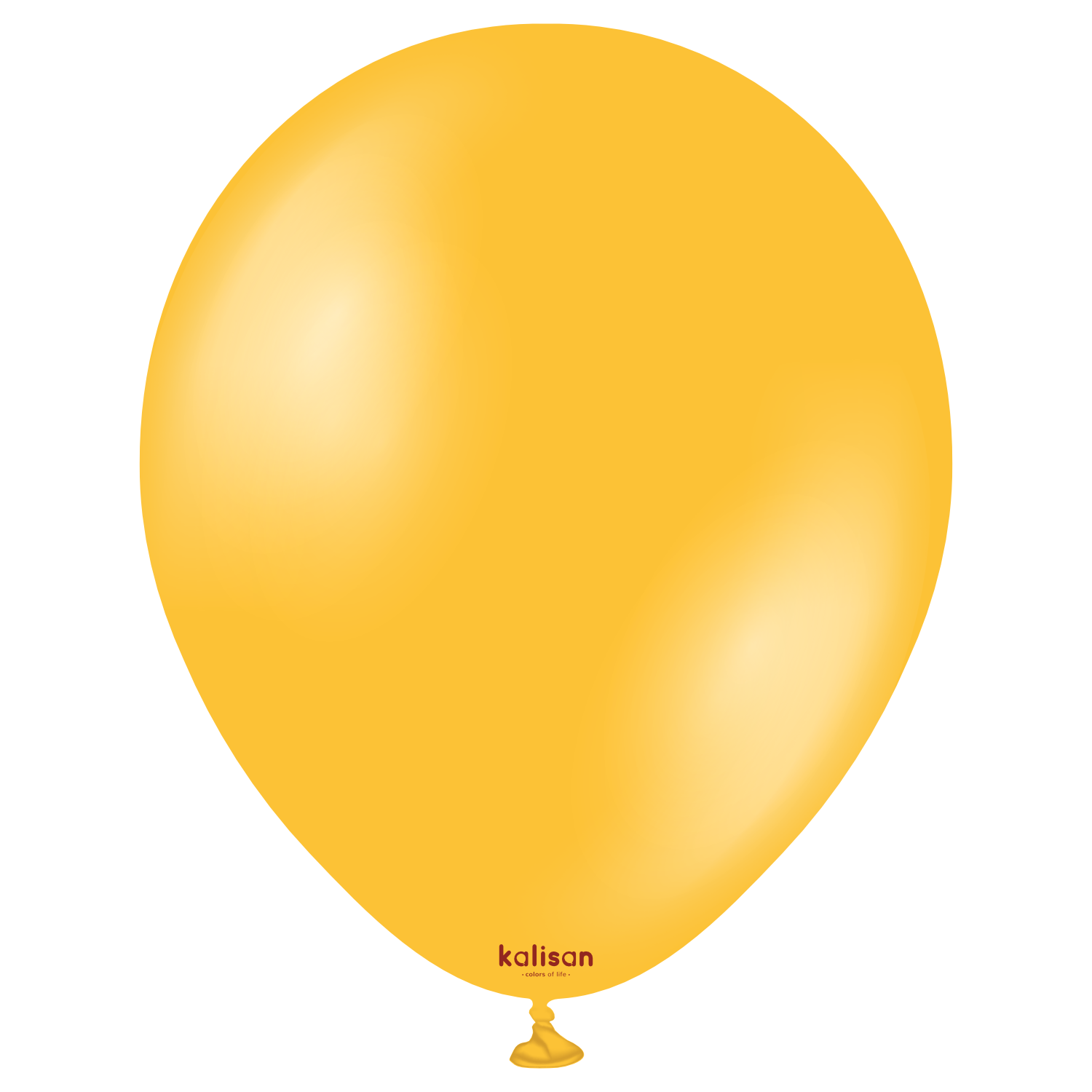 Kalisan 11'' Metalik Balon Altın Başak 50'li