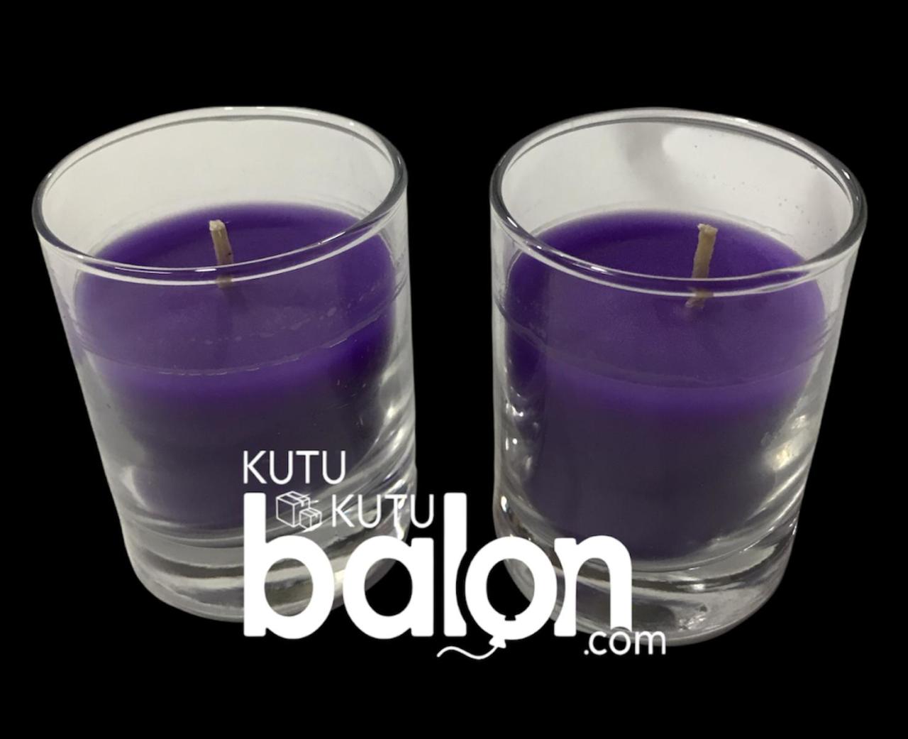 SHOT BARDAK MUM 4,5*6 CM 2'Lİ LİLA
