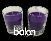 SHOT BARDAK MUM 4,5*6 CM 2'Lİ LİLA