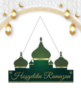 Hoşgeldin Ramazan Kapı Süsü Yeşil