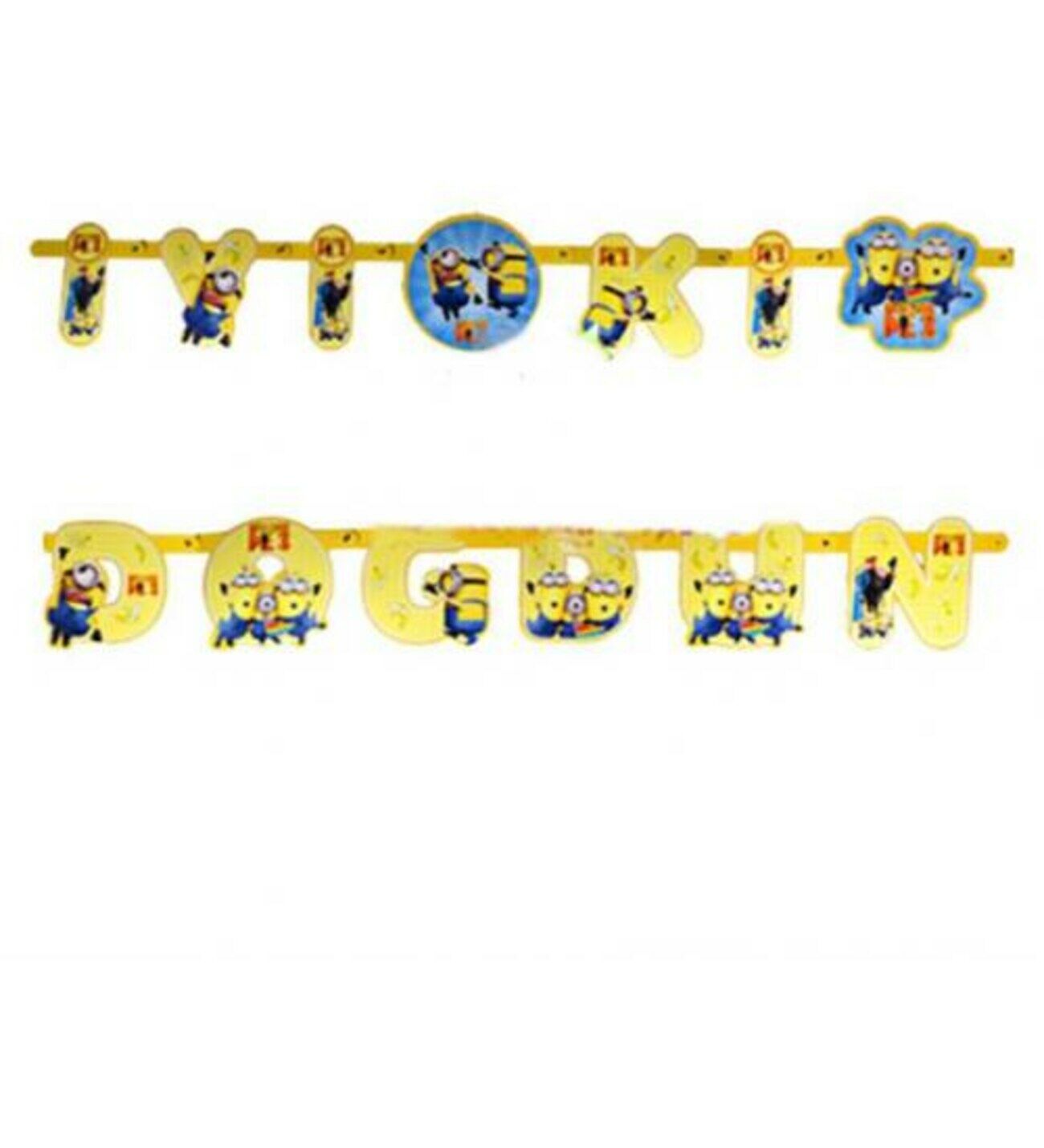 Minnions Despicable Me 3 İyi Ki Doğdun Banner