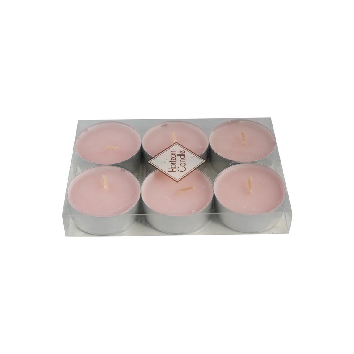 TEALİGHT MUM MAXİ (Kokulu)6'lı Paket Pembe