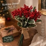 Kokina Demet 6 Dal 1027 Yılbaşı Dekoru
