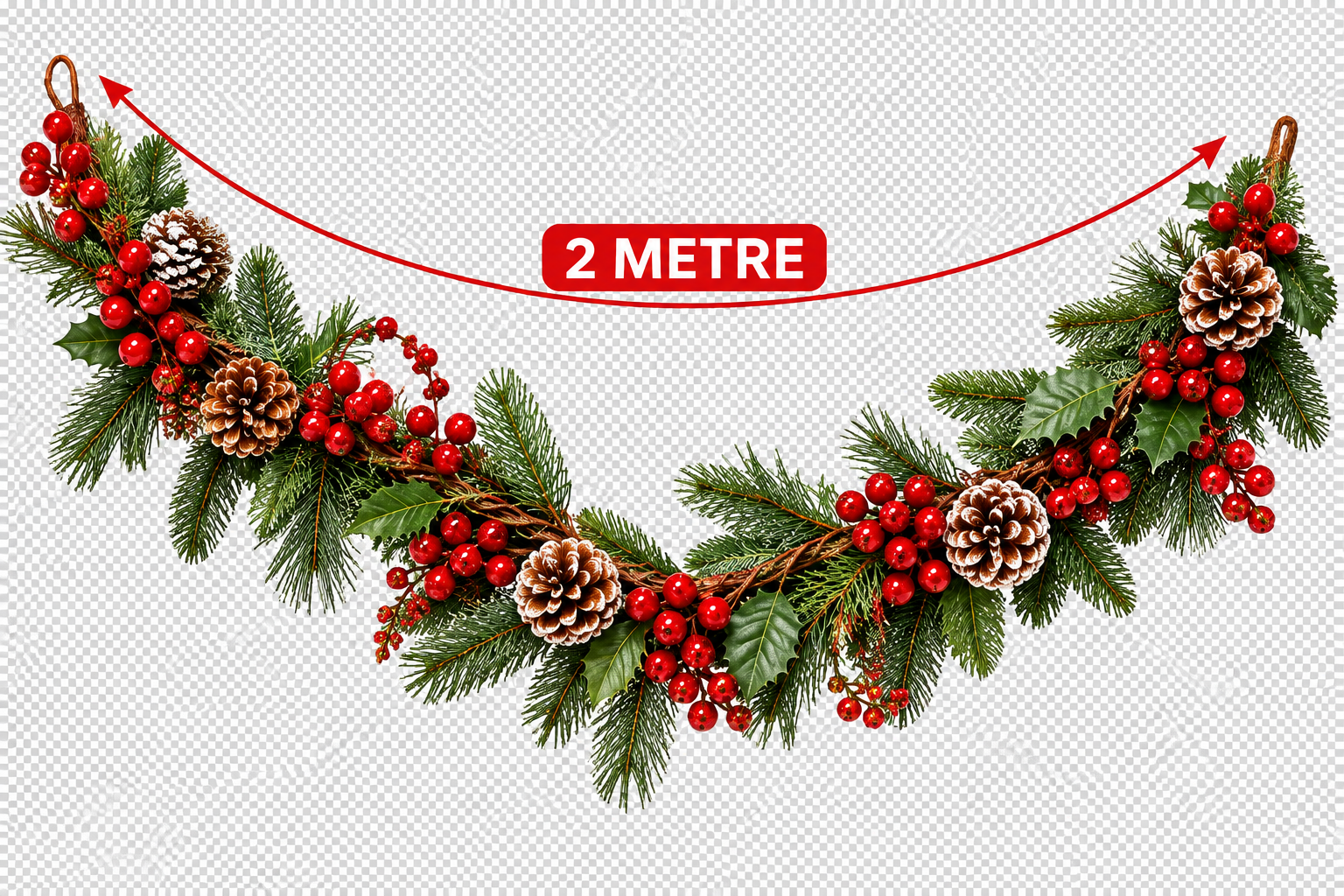 KOKİNA GARLAND 2 METRE 7262