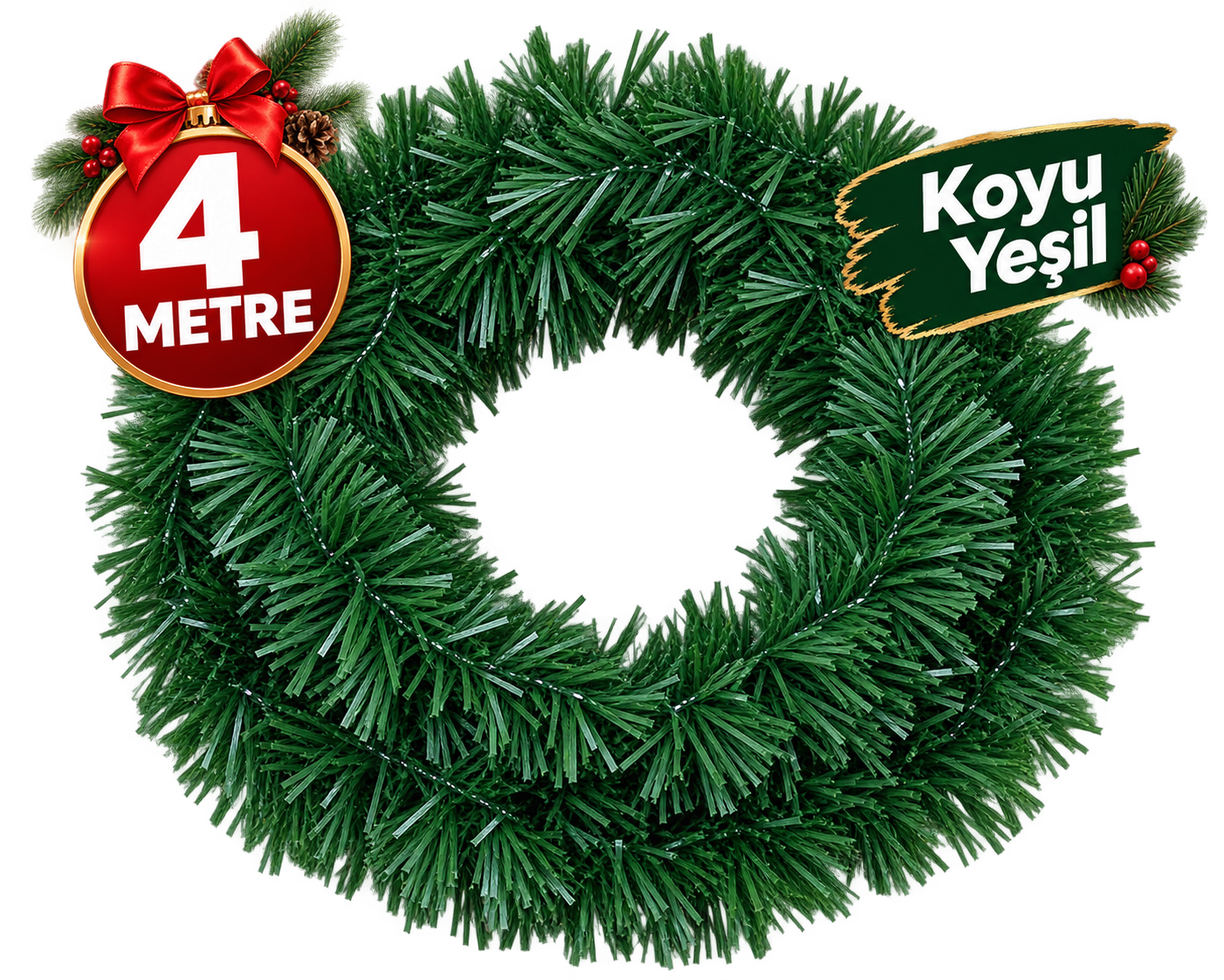 ÇAM DALI 4 METRE KOYU YEŞİL