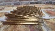 Gold İnce Parti Mum 20 Cm 1 Adet