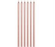 Rose İnce Parti Mum 20 Cm 1 Adet