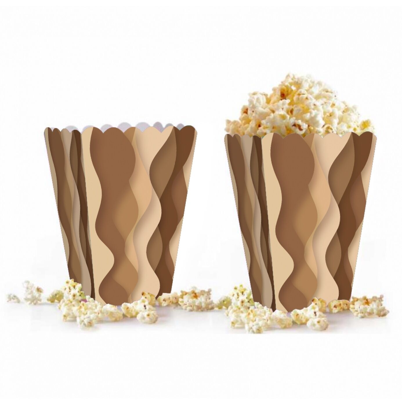 Mısır Kutusu Dalgalı Retro 8 Parça