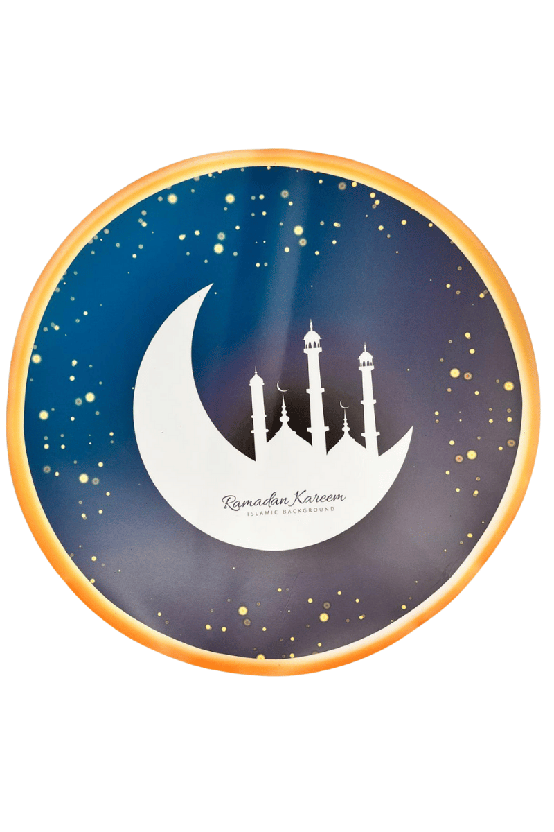 Ramazan Temalı Sticker Yuvarlak