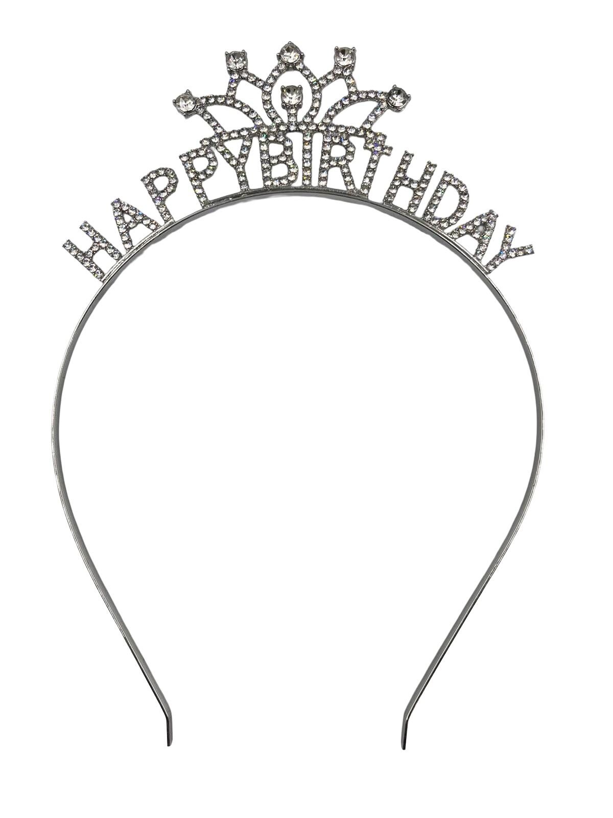 Taş Happy Birthday Taşlı Kraliçe Gümüş