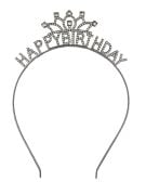 Taş Happy Birthday Taşlı Kraliçe Gümüş