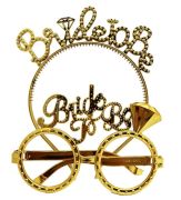 BRİDE TO BE TAÇ GÖZLÜK GOLD SET