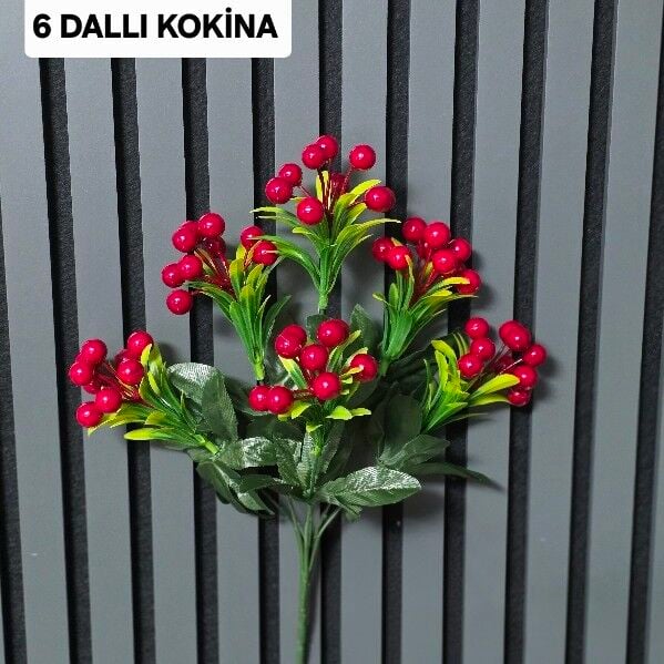 KIRMIZI KOKİNA 6 DAL 25185