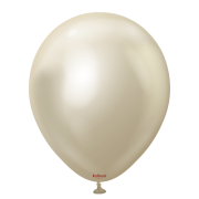 Kalisan 12'' Krom Beyaz Altın ( Mirror White Gold ) 50'li Balon