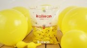 Kalisan 12'' Standart Sarı ( Yellow ) 100'lü Balon #2315