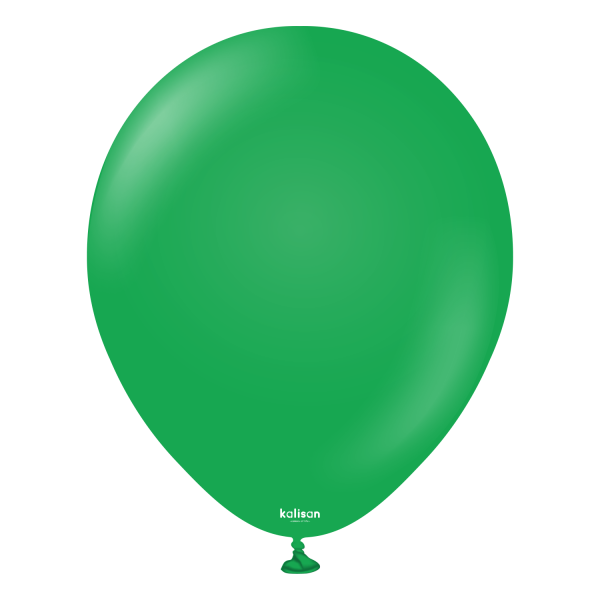 Kalisan 12'' Standart Çim Yeşili ( Green ) 100'lü Balon #2316
