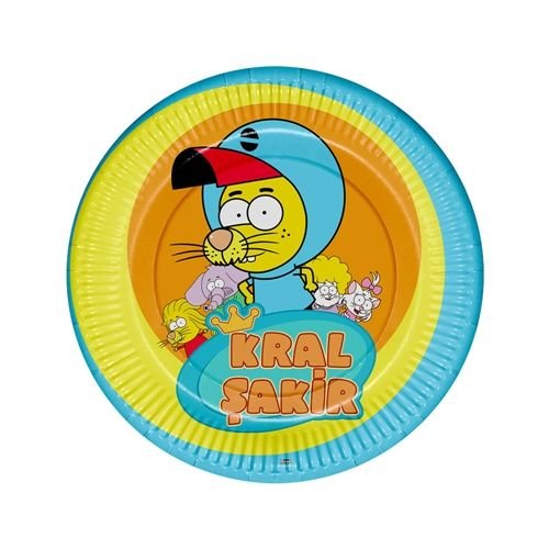 Kral Şakir Tabak 23 cm 8 li