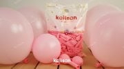 Kalisan 12'' Standart Açık Pembe ( Light Pink ) 100'lü Balon #2325
