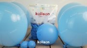 Kalisan 12'' Standart Bebek Mavi ( Baby Blue ) 100'lü Balon
