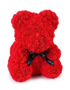Rose Teddy Ayıcık Kırmızı 25 Cm