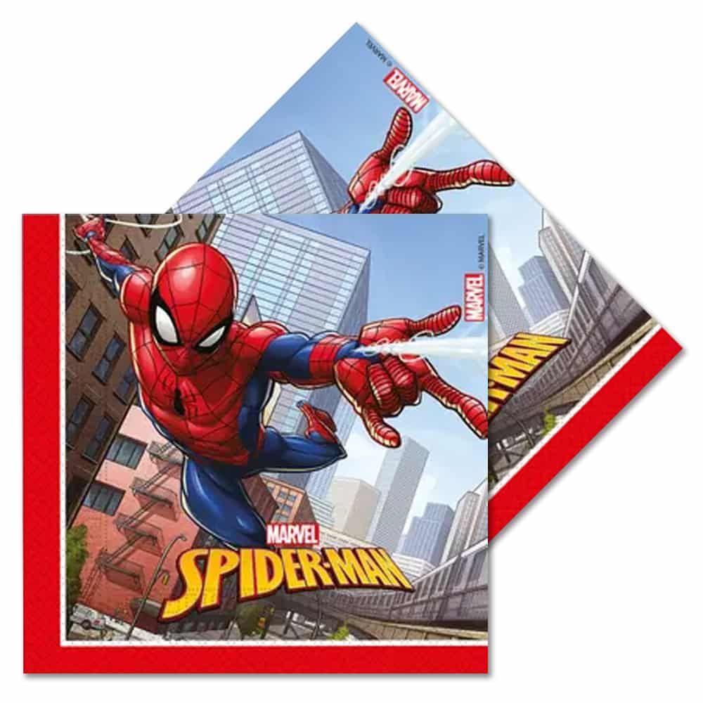 Spiderman Peçete 33*33 cm 20'li