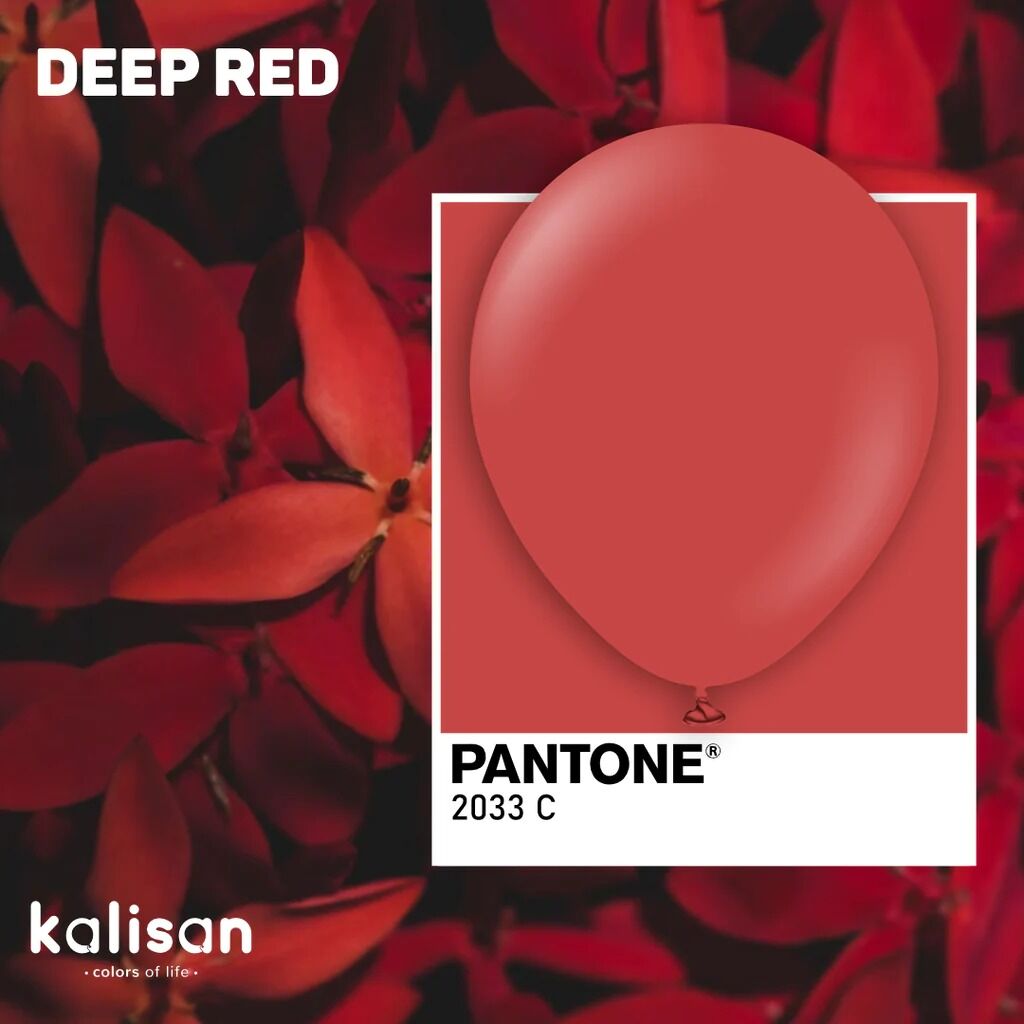 Kalisan 12'' Standart Balon Deep Red 100’lü