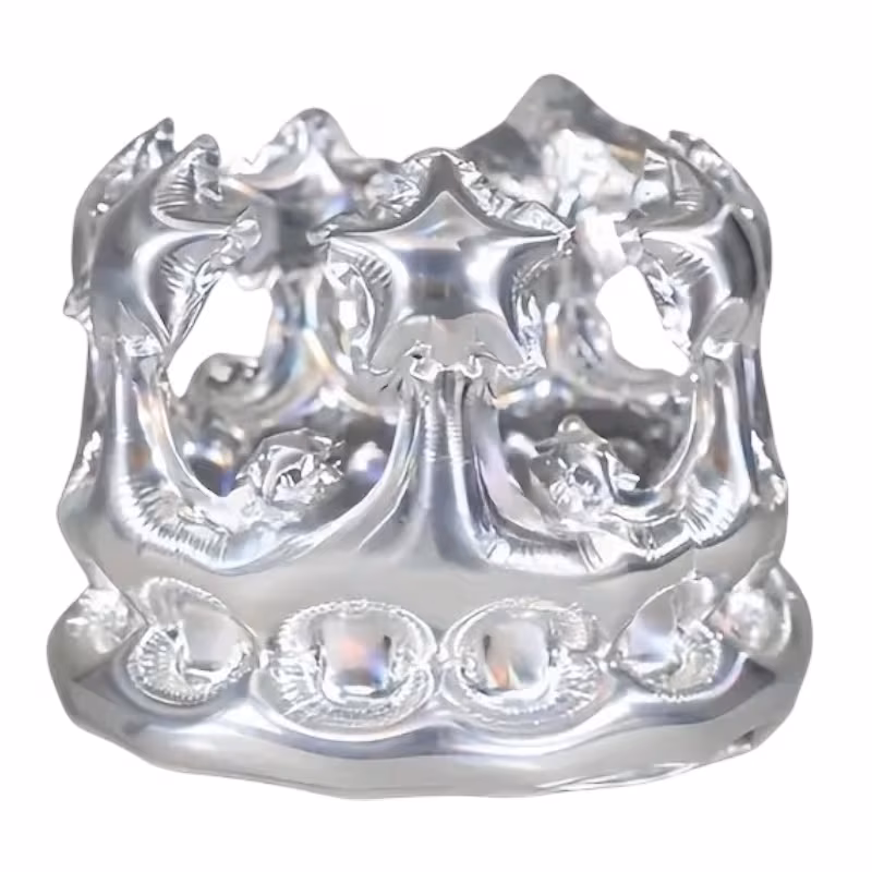Gümüş Kral Tacı Folyo 78-20 cm  0753