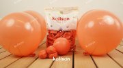 Kalisan 12'' Standart Mercan ( Coral ) 100'lü Balon #2341