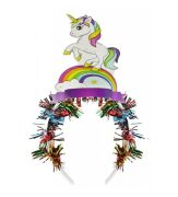 TAÇ UNICORN METALİZE SÜSLÜ