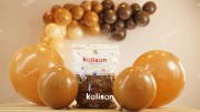 Kalisan 12'' Standart Karamel Kahve ( Caramel Brown ) 100'lü Balon