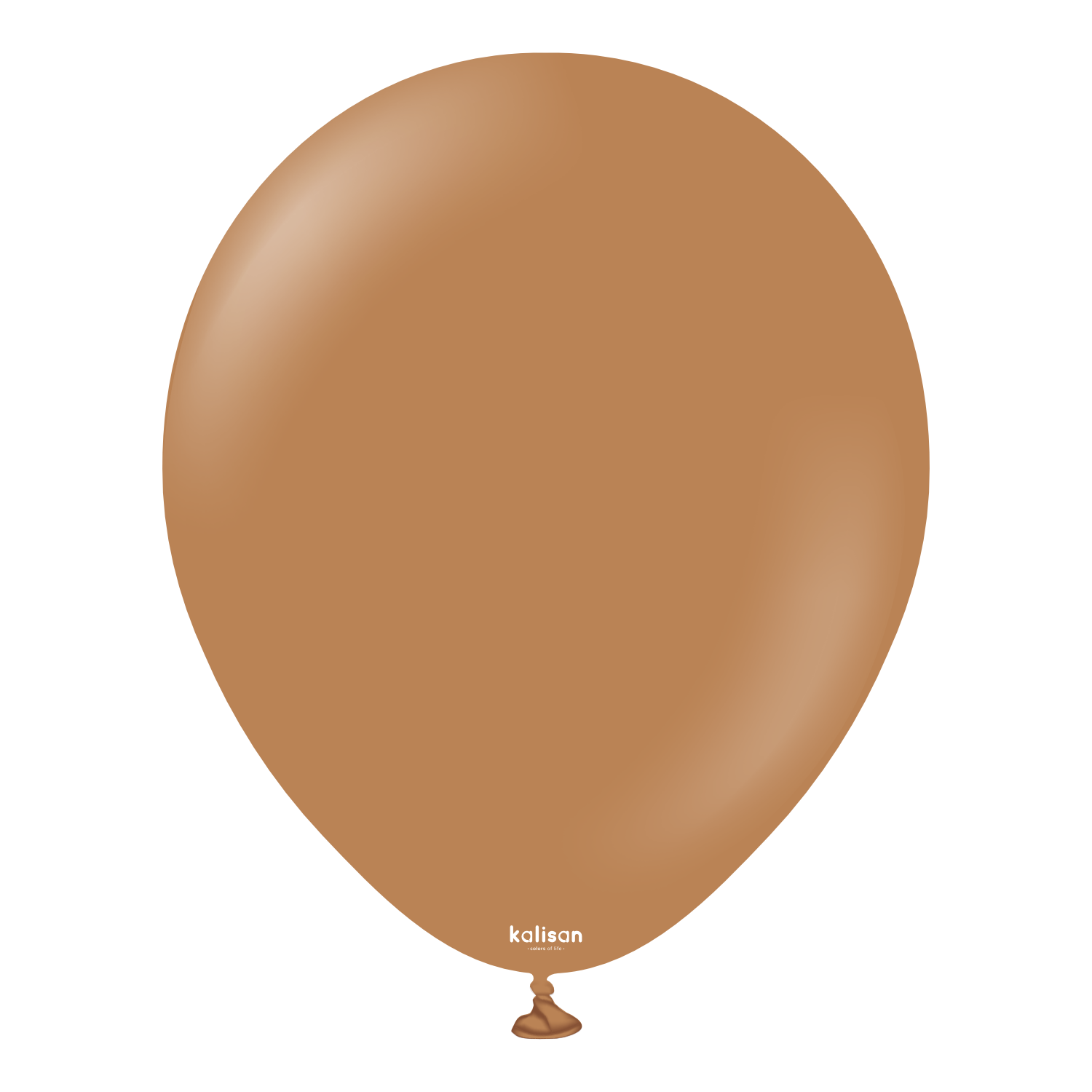 Kalisan 12'' Standart Karamel Kahve ( Caramel Brown ) 100'lü Balon
